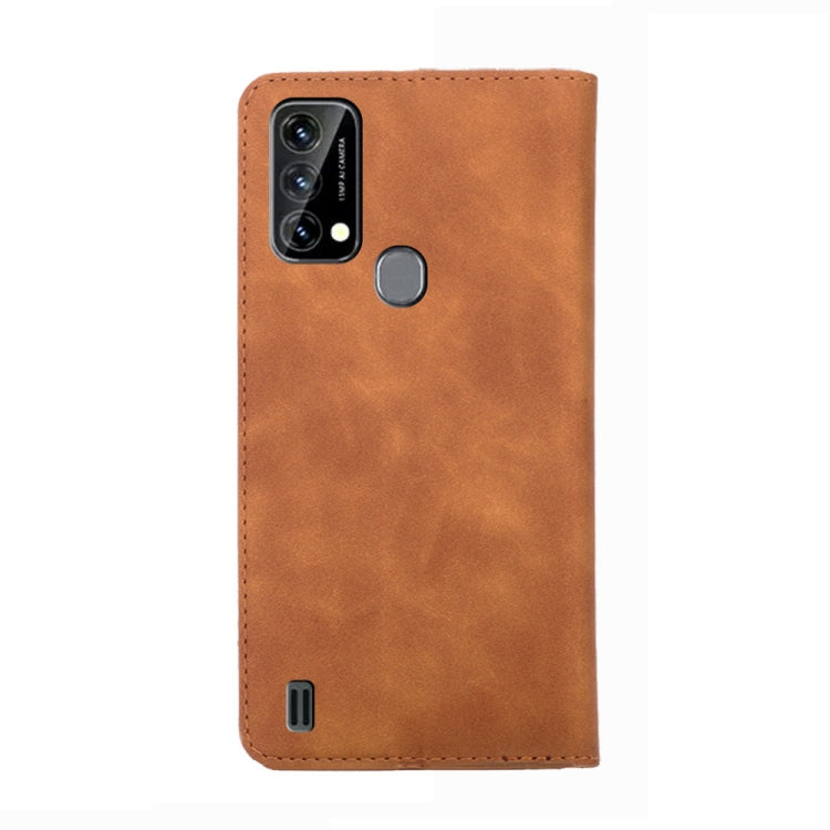 For Blackview A50 Skin Feel Magnetic Horizontal Flip Leather Phone Case