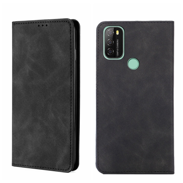 For Blackview A70 Skin Feel Magnetic Horizontal Flip Leather Phone Case
