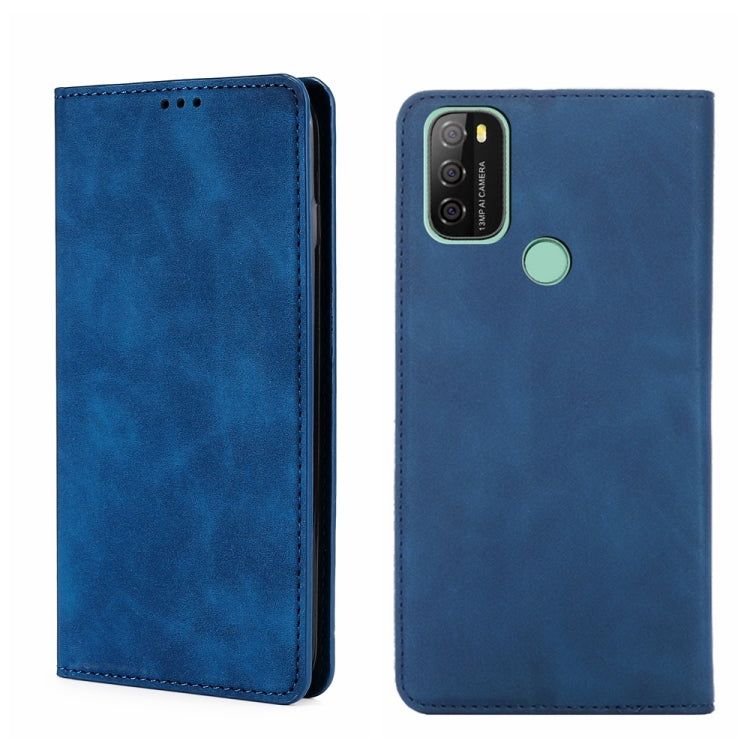 For Blackview A70 Skin Feel Magnetic Horizontal Flip Leather Phone Case