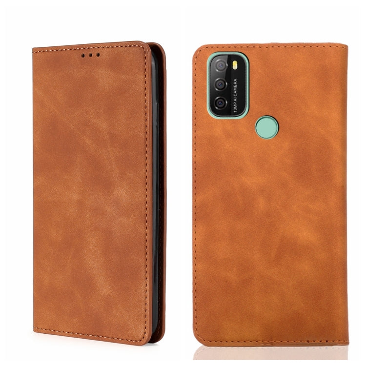 For Blackview A70 Skin Feel Magnetic Horizontal Flip Leather Phone Case