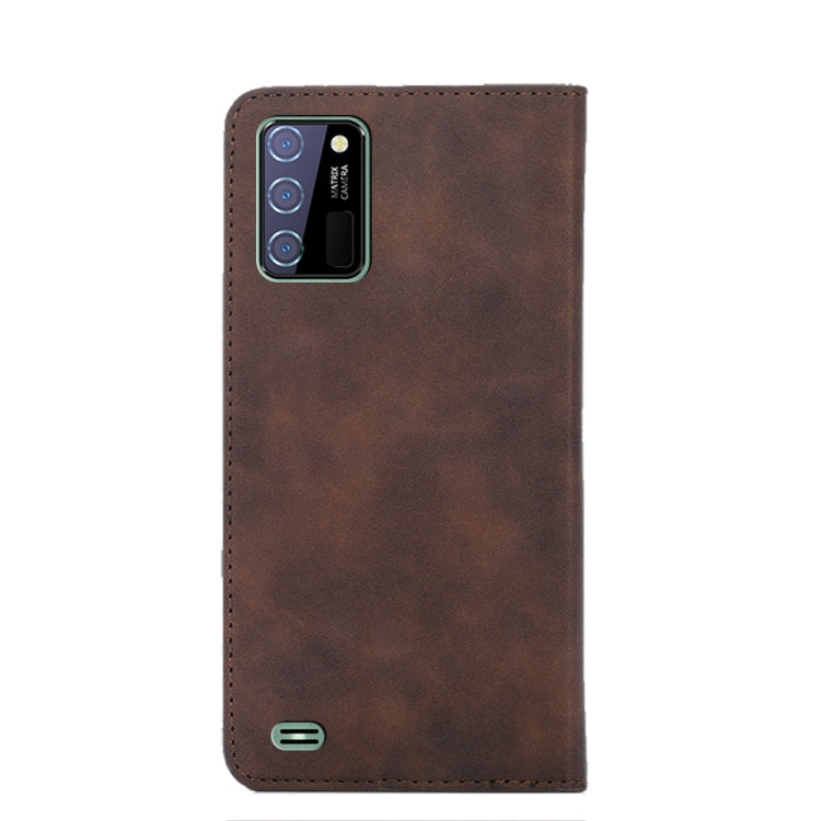 For Oukitel C25 Skin Feel Magnetic Horizontal Flip Leather Phone Case