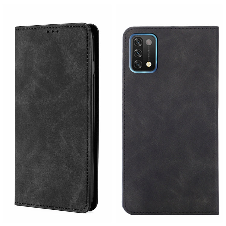 For UMIDIGI A11 Skin Feel Magnetic Horizontal Flip Leather Phone Case