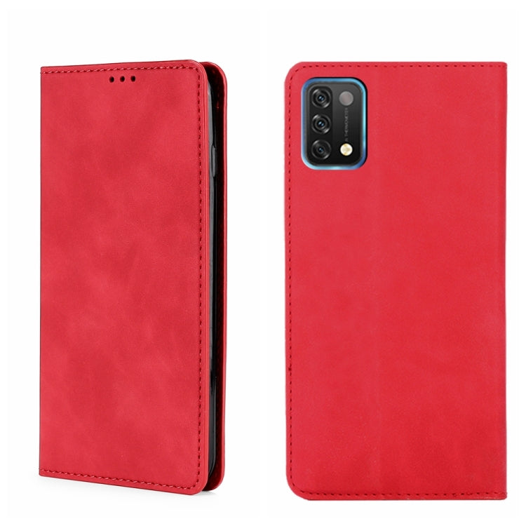 For UMIDIGI A11 Skin Feel Magnetic Horizontal Flip Leather Phone Case
