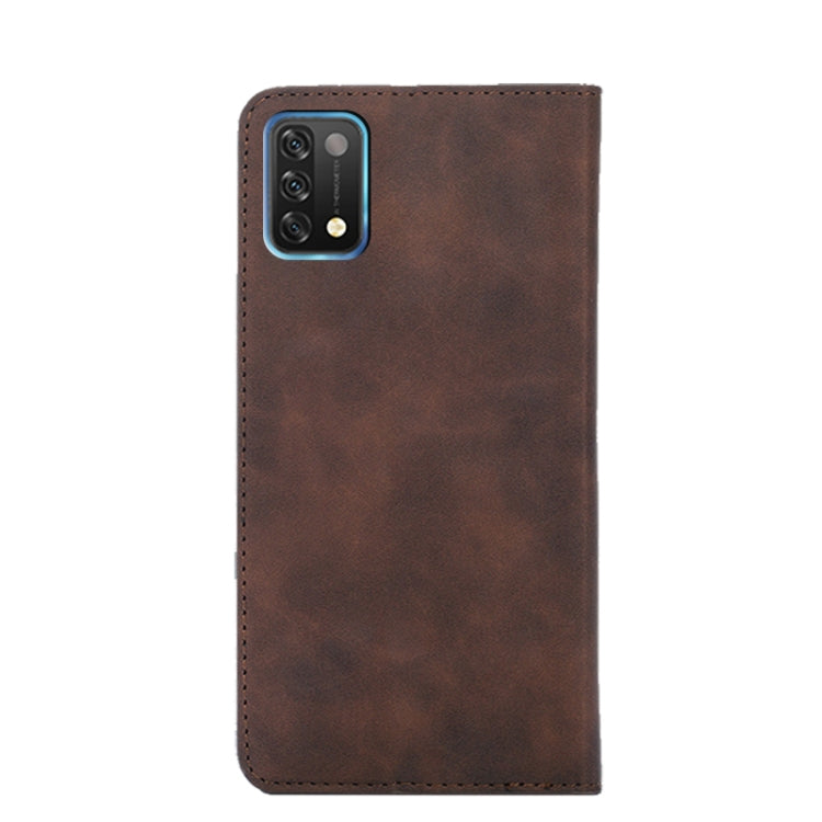 For UMIDIGI A11 Skin Feel Magnetic Horizontal Flip Leather Phone Case