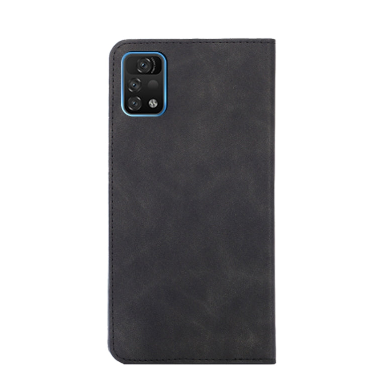 For UMIDIGI A11 Pro Max Skin Feel Magnetic Horizontal Flip Leather Phone Case