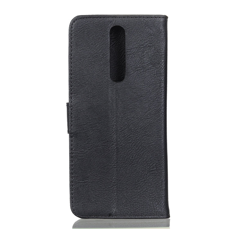 For OnePlus 8 Cowhide Texture Horizontal Flip Leather Case with Holder & Card Slots & Wallet