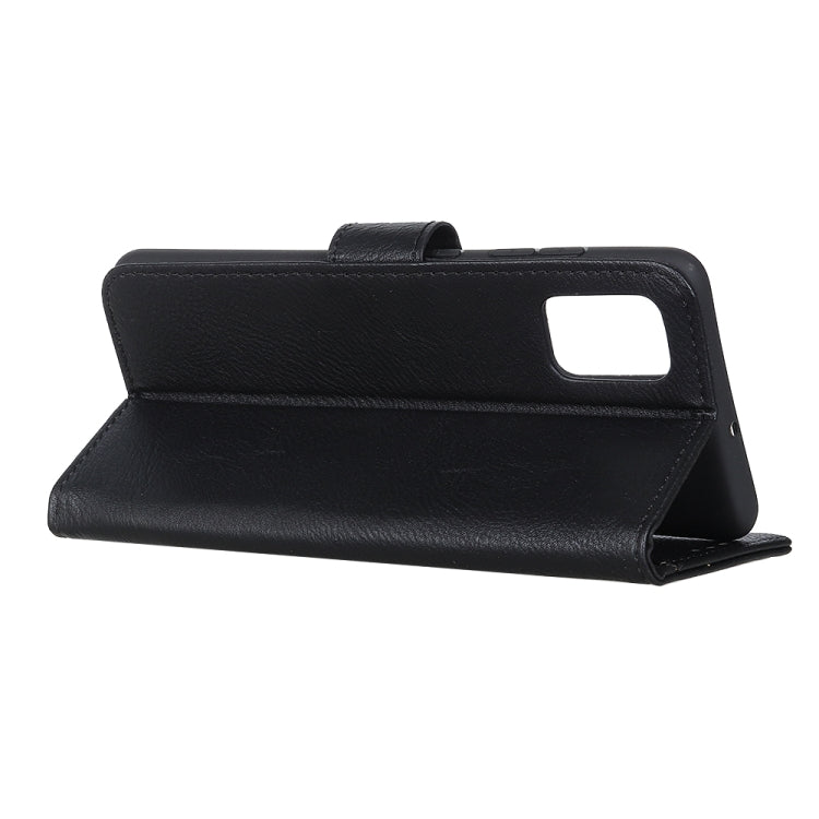 For Galaxy A41 Cowhide Texture Horizontal Flip Leather Case with Holder & Card Slots & Wallet