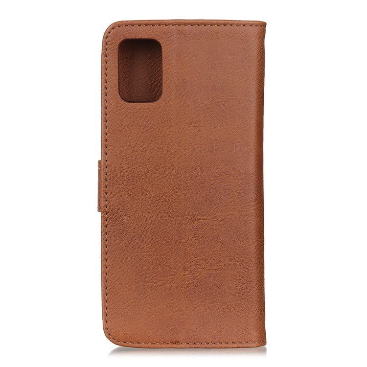 For Galaxy A41 Cowhide Texture Horizontal Flip Leather Case with Holder & Card Slots & Wallet