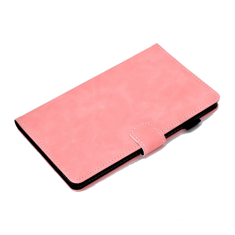 For Lenovo Tab M10 3rd Gen Stitching Cowhide Texture Smart Leather Tablet Case