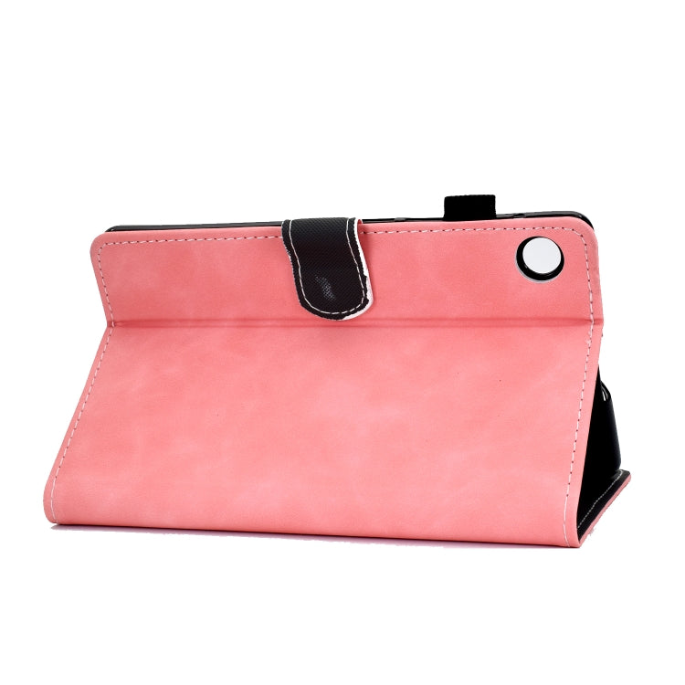 For Lenovo Tab M10 3rd Gen Stitching Cowhide Texture Smart Leather Tablet Case