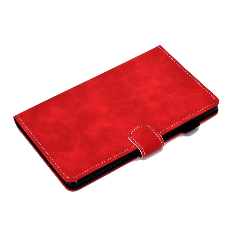 For Lenovo Tab M10 3rd Gen Stitching Cowhide Texture Smart Leather Tablet Case