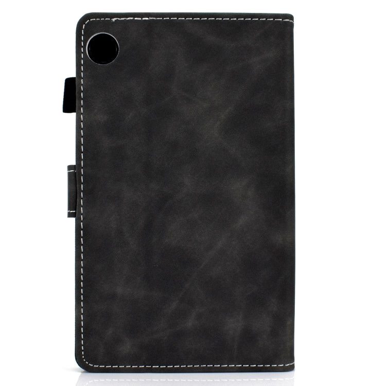 For Lenovo Tab M10 3rd Gen Stitching Cowhide Texture Smart Leather Tablet Case