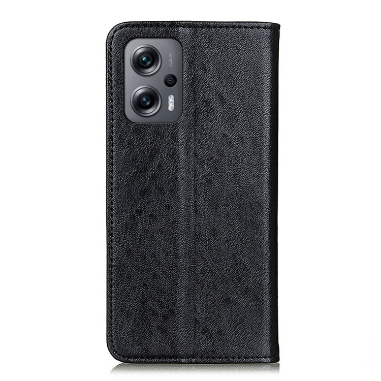 For Xiaomi Redmi Note 11T Pro 5G / Note 11T Pro+ 5G China / Poco X4 GT 5G Magnetic Retro Crazy Horse Texture Leather Phone Case