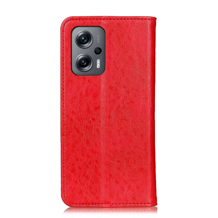 For Xiaomi Redmi Note 11T Pro 5G / Note 11T Pro+ 5G China / Poco X4 GT 5G Magnetic Retro Crazy Horse Texture Leather Phone Case