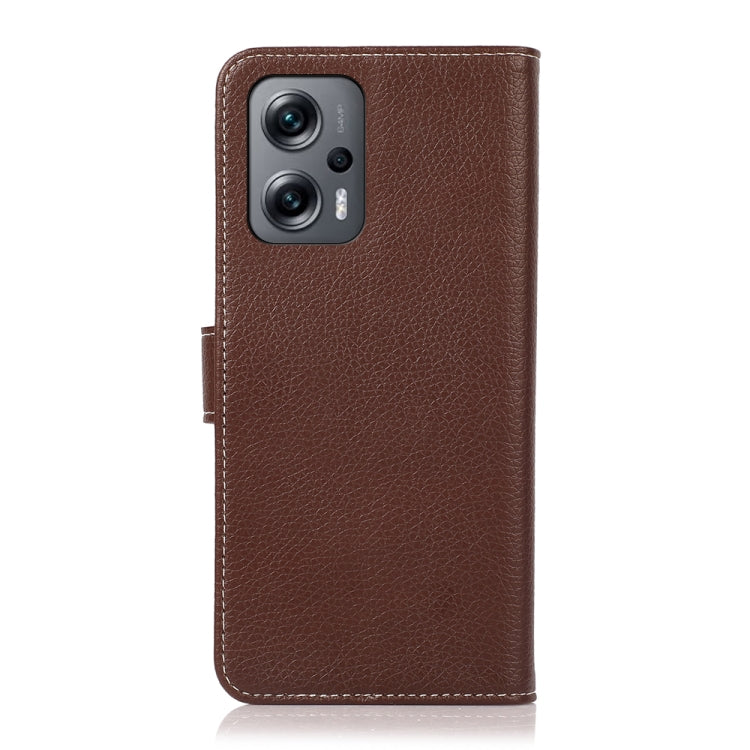 For Xiaomi Redmi Note 11T Pro 5G / Note 11T Pro+ 5G China / Poco X4 GT 5G Litchi Texture Leather Phone Case