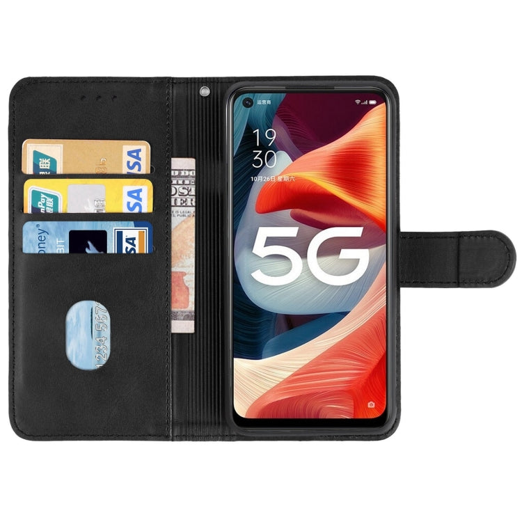 For OPPO A53 5G Leather Phone Case