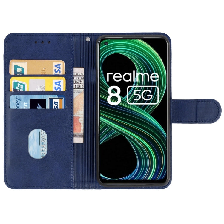 For OPPO Realme 8 5G Leather Phone Case