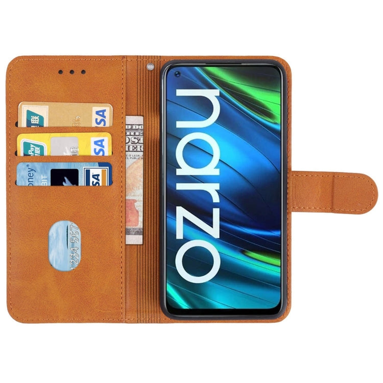 For OPPO Realme Narzo 30 5G Leather Phone Case
