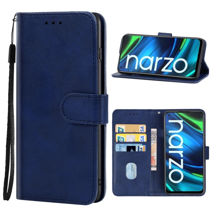 For OPPO Realme Narzo 30 5G Leather Phone Case