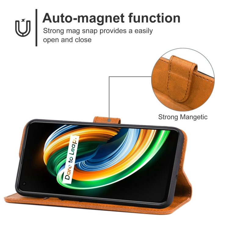 For OPPO Realme Q3 Pro Carnival Leather Phone Case