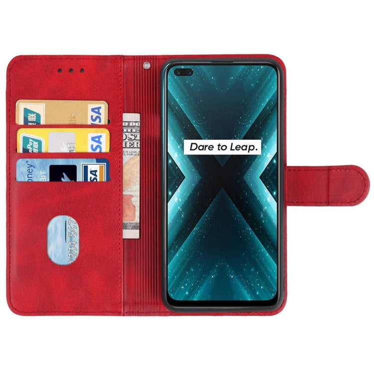 For OPPO Realme X3 Leather Phone Case