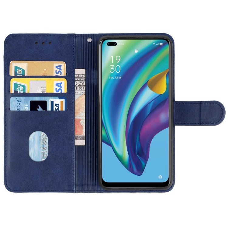 For OPPO Reno4 F Leather Phone Case