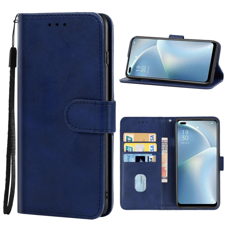 For OPPO Reno4 Lite Leather Phone Case