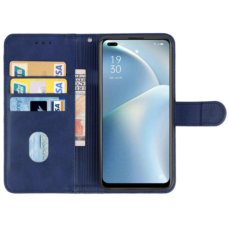For OPPO Reno4 Lite Leather Phone Case
