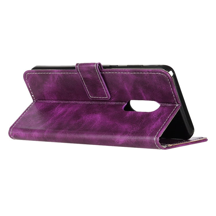 For OnePlus 8 Retro Crazy Horse Texture Horizontal Flip Leather Case with Holder & Card Slots & Photo Frame & Wallet
