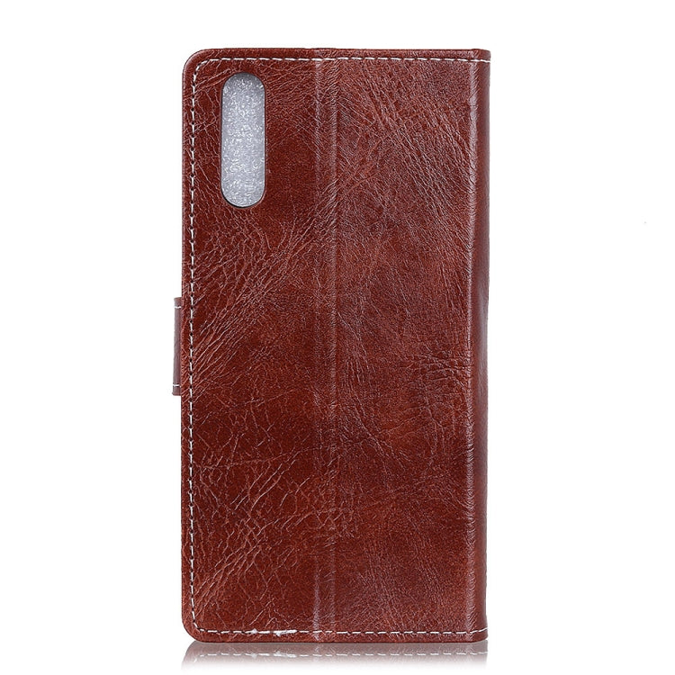 For Huawei Enjoy 10e Retro Crazy Horse Texture Horizontal Flip Leather Case with Holder & Card Slots & Photo Frame & Wallet