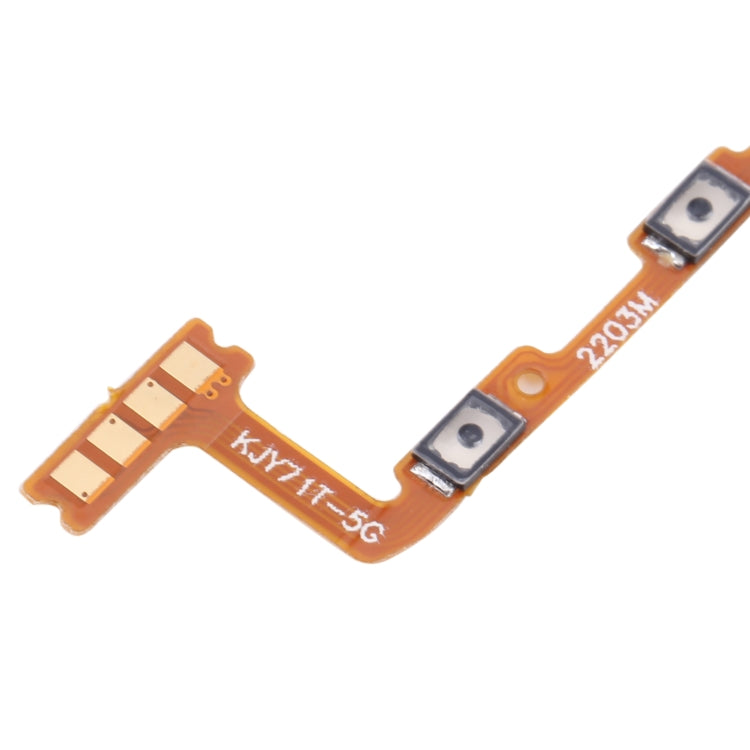 For Vivo Y17T/V21E 5G V2102A V2055 Power Button & Volume Button Flex Cable