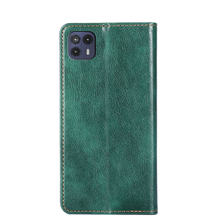 For Motorola Moto G50 5G Gloss Oil Solid Color Magnetic Leather Phone Case