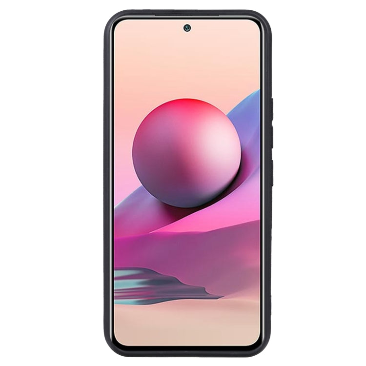 For Xiaomi Redmi Note 10 4G India/Note 10S TPU Phone Case(Black)