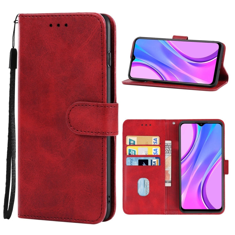 For Xiaomi Redmi 9 Prime Leather Phone Case