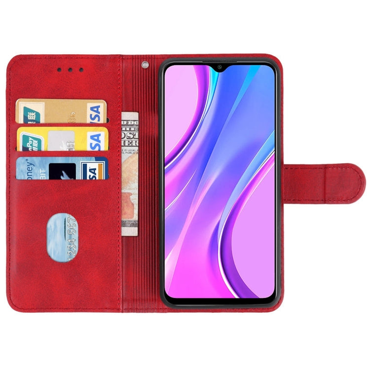 For Xiaomi Redmi 9 Prime Leather Phone Case