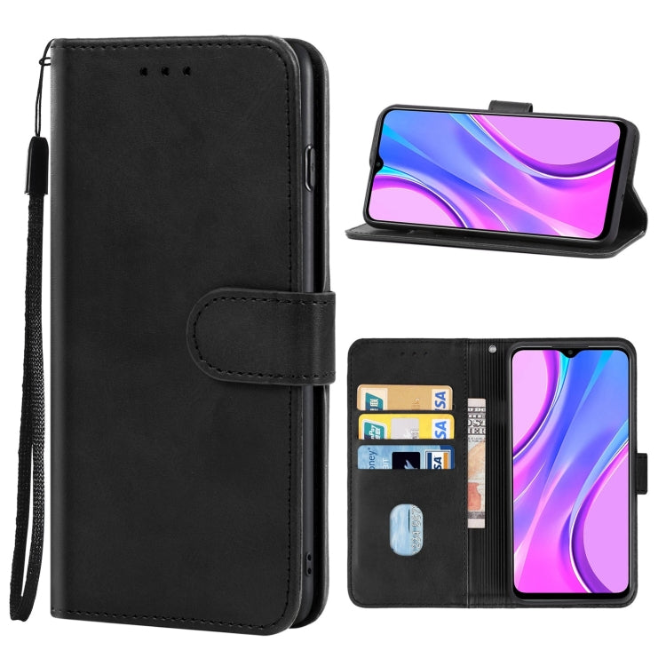 For Xiaomi Redmi 9 Prime Leather Phone Case