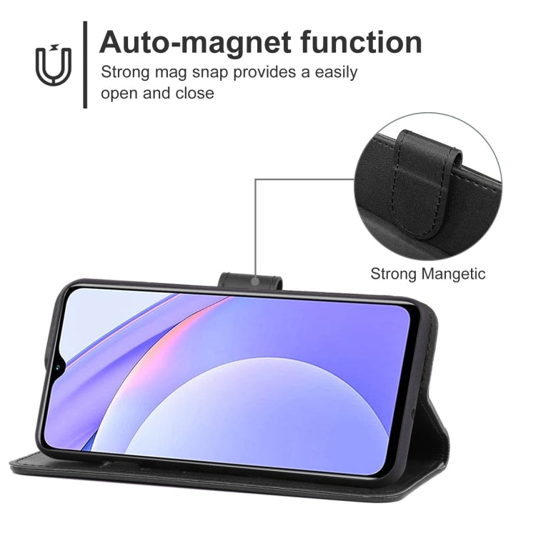 For Xiaomi Redmi Note 9 4G Leather Phone Case