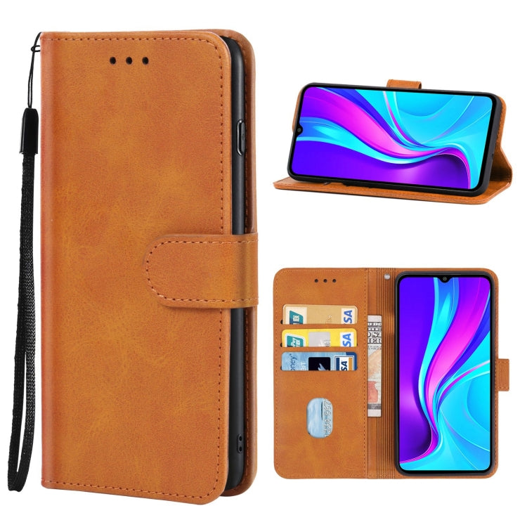 For Xiaomi Redmi 9 India Leather Phone Case