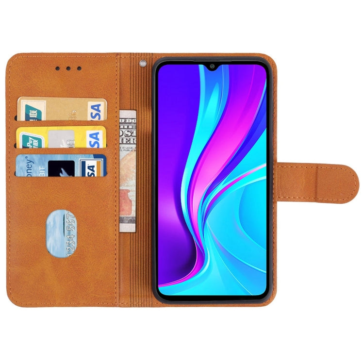 For Xiaomi Redmi 9 India Leather Phone Case