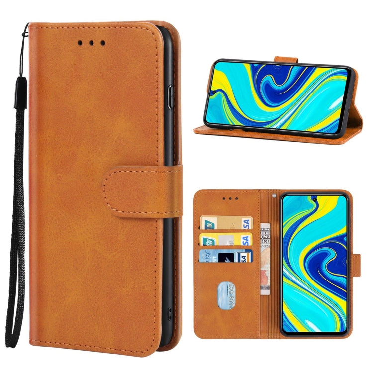 For Xiaomi Redmi Note 9S Leather Phone Case