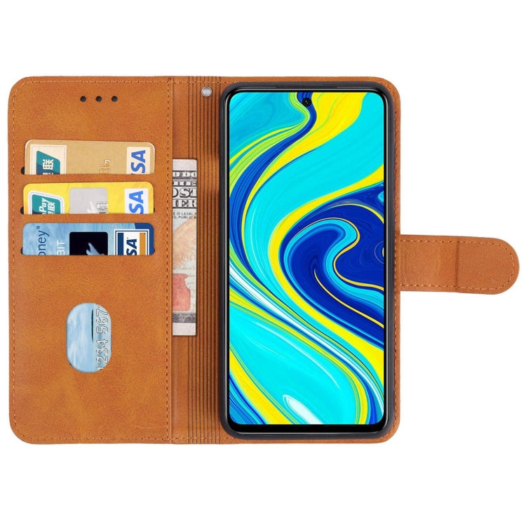 For Xiaomi Redmi Note 9S Leather Phone Case