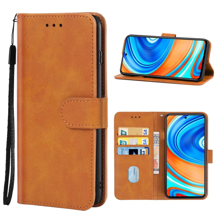 For Xiaomi Redmi Note 9 Pro Max Leather Phone Case