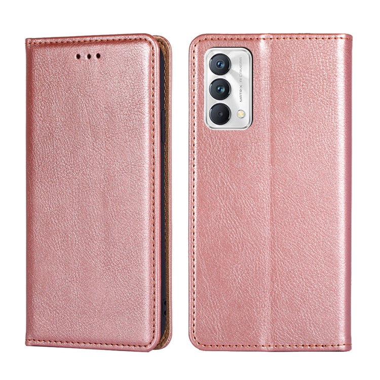 For OPPO Realme GT Master / Q3 Pro Carnival Gloss Oil Solid Color Magnetic Leather Phone Case