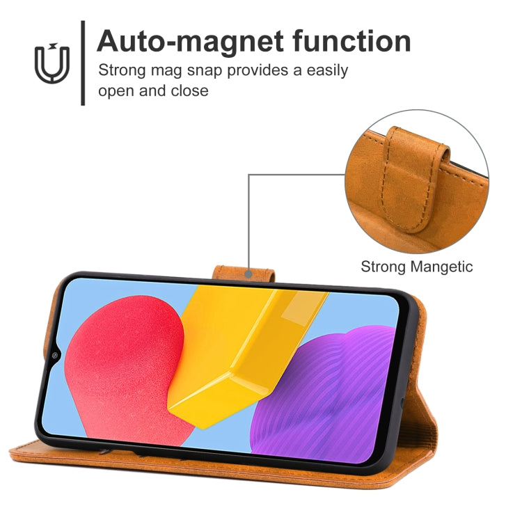 For Samsung Galaxy F13 Leather Phone Case