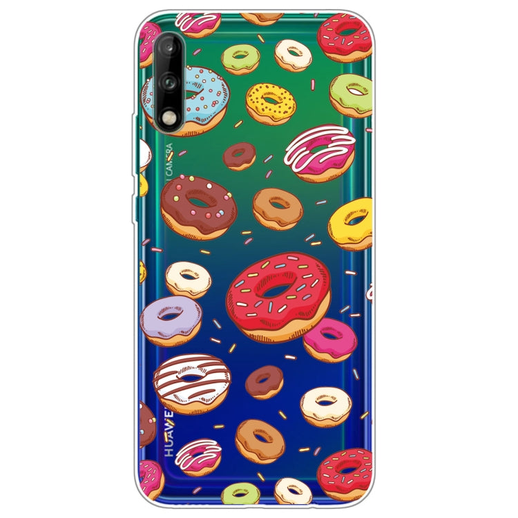 For Huawei Enjoy 10 Lucency Painted TPU Protective Case