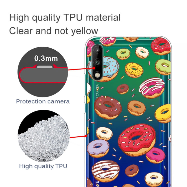 For Huawei Enjoy 10 Lucency Painted TPU Protective Case