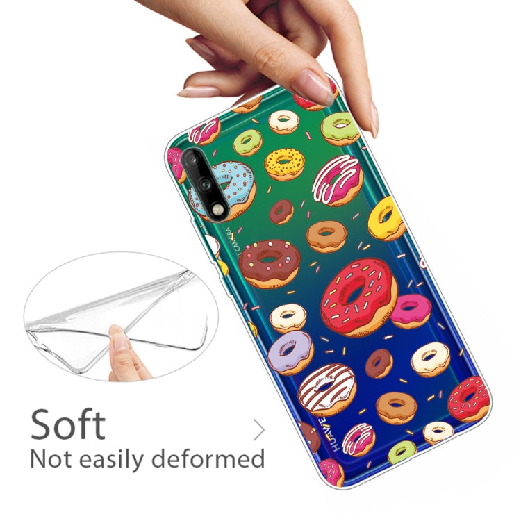 For Huawei Enjoy 10 Lucency Painted TPU Protective Case