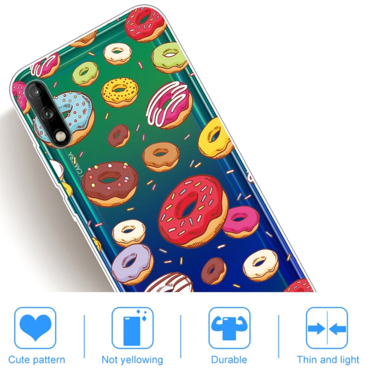 For Huawei Enjoy 10 Lucency Painted TPU Protective Case
