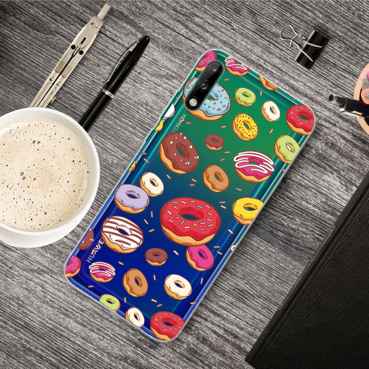For Huawei Enjoy 10 Lucency Painted TPU Protective Case