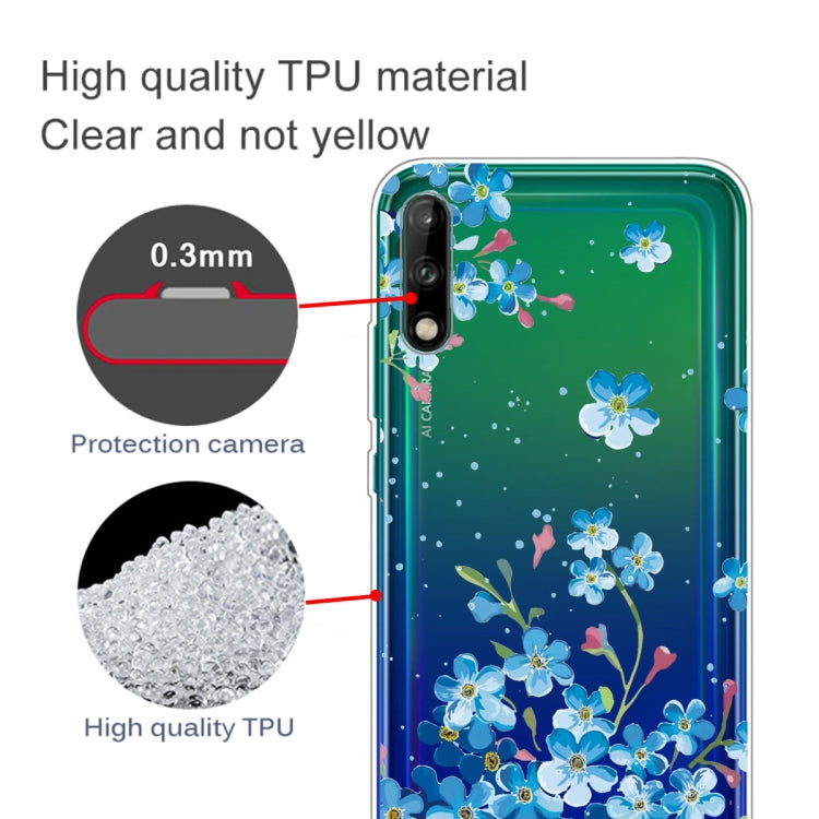 For Huawei Enjoy 10 Lucency Painted TPU Protective Case